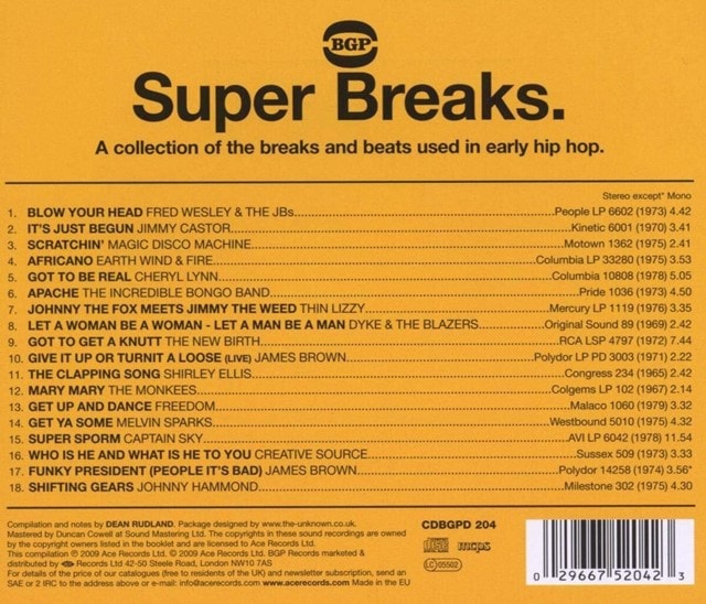 Super Breaks: Return to the Old School - 1