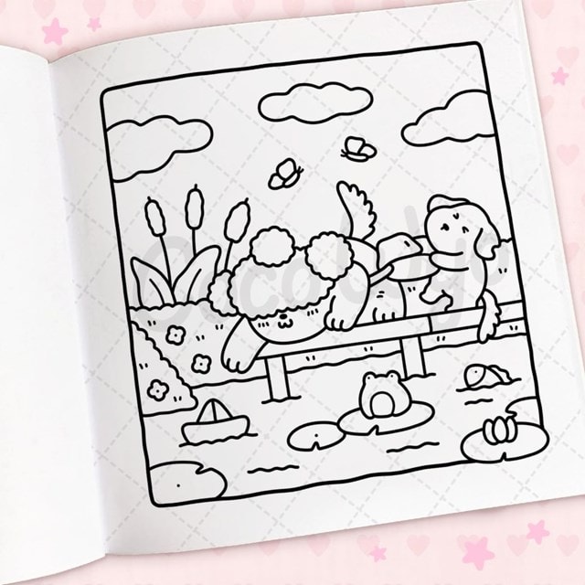 Cozy Cuties Cute & Comfy Colouring Book By Coco Wyo - 2