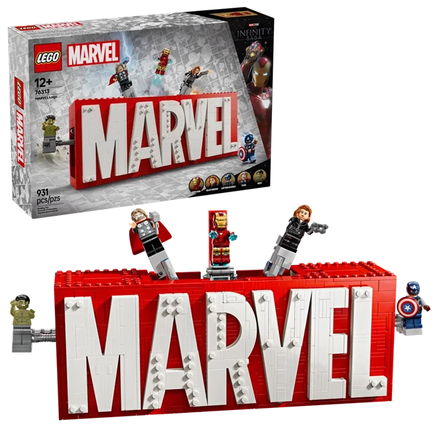 Marvel Logo & Minifigures LEGO - 6