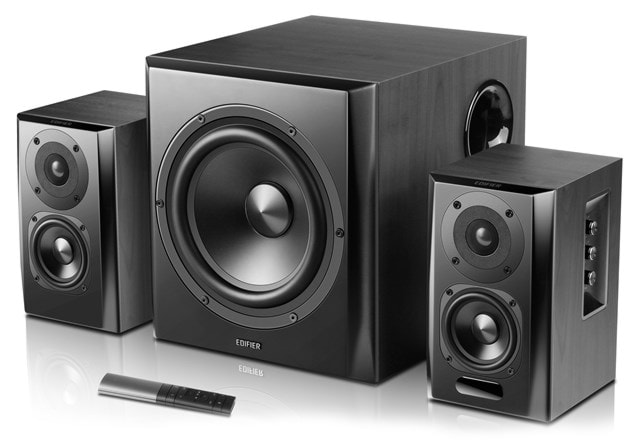 Edifier S351DB 2.1 Black Active Bluetooth Multimedia Speaker System - 1