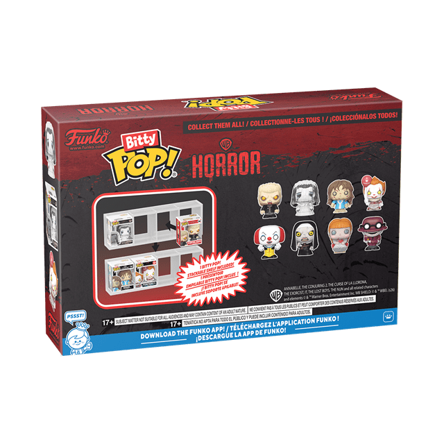 Warner Bros Horror Series 2 Funko Pop Bitty 4 Pack - 2