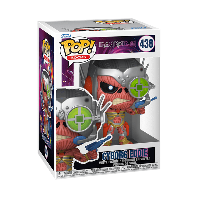 Cyborg Eddie 438 Iron Maiden Funko Pop Vinyl - 2