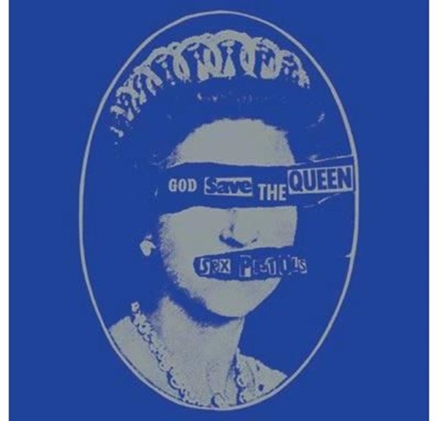 God Save The Queen: Sex Pistols Canvas Print  40 X 40Cm - 1