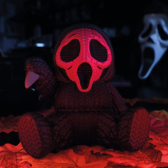 Ghost Face Fluorescent Pink Handmade By Robots Vinyl Figure - 8