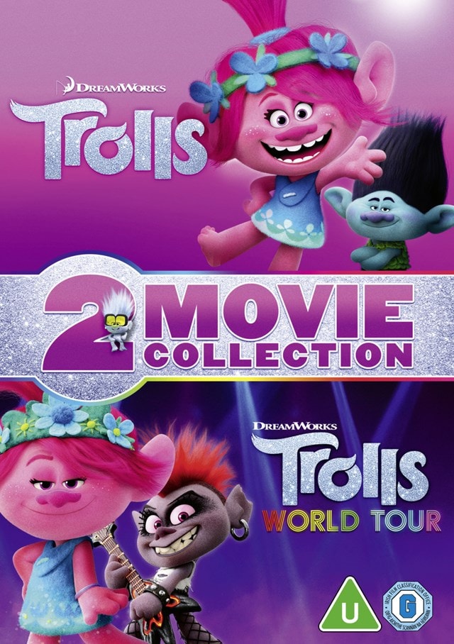 Trolls/Trolls World Tour DVD Free shipping over £20 HMV Store