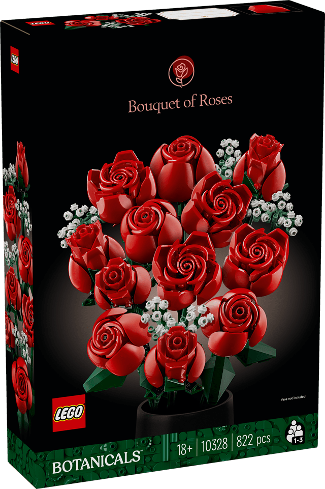 Bouquet Of Roses Botanicals LEGO - 6