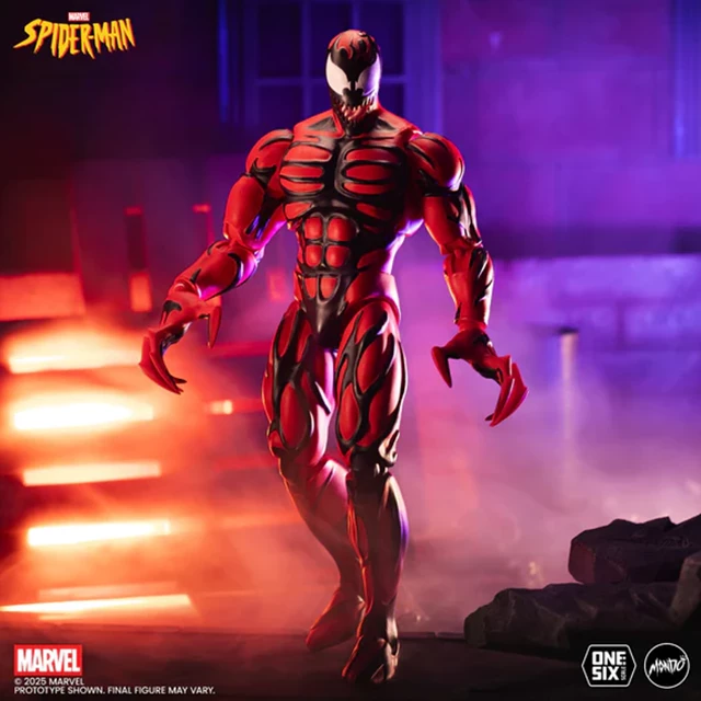 Carnage Spider-Man The Animated Series 1/6 Scale Mondo Figure - 4
