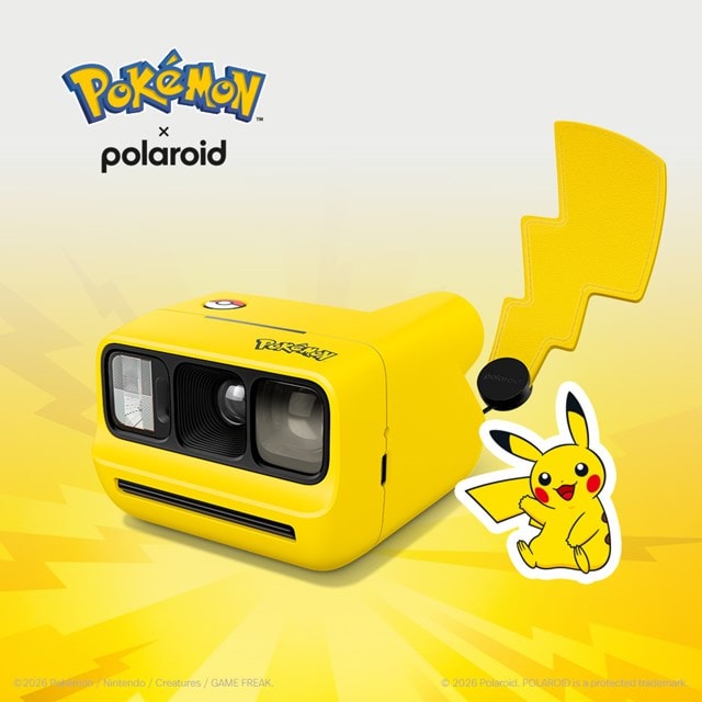 Polaroid Go Generation 3 Pokemon Pikachu Edition Instant Camera - 10