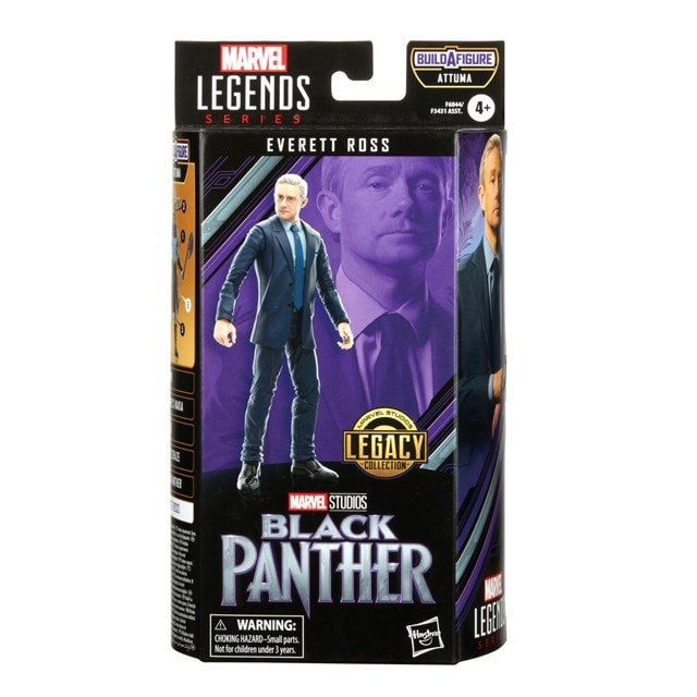 Everett Ross Black Panther Marvel Legends Series Action Figure - 6