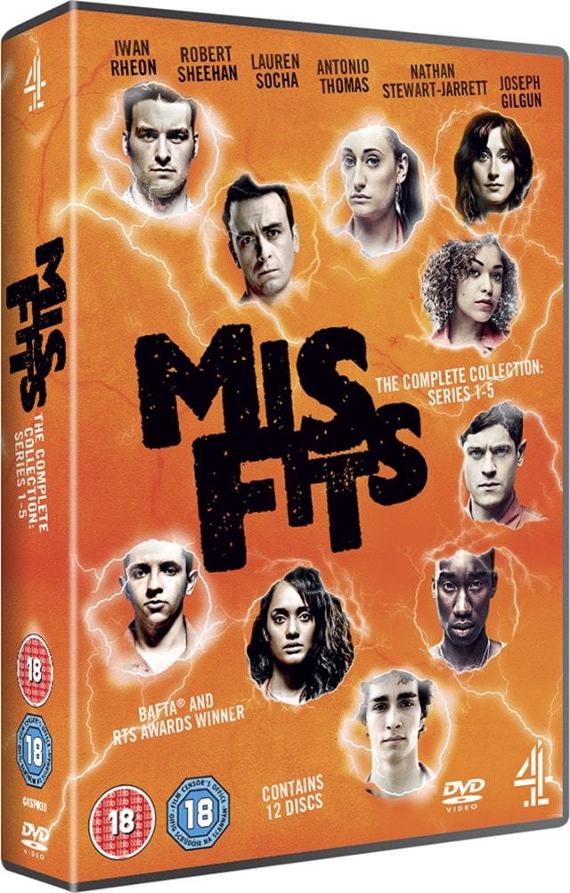 Misfits: Series 1-5 - 2