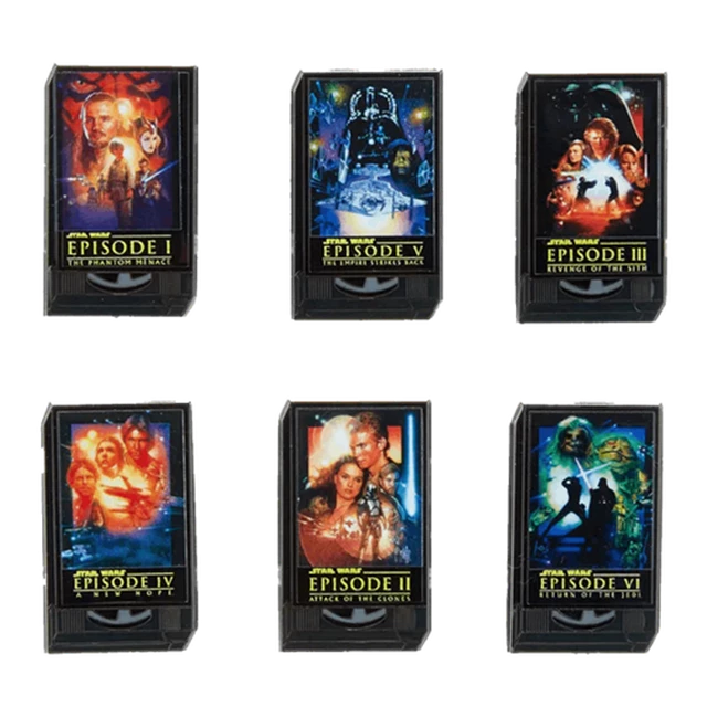 Star Wars VHS Cassettes Loungefly Blind Box Enamel Pin - 1