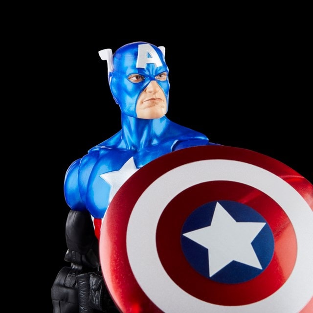 Captain America Bucky Barnes Avengers 60th Anniversary Hasbro Marvel Legends Series Action Figure - 2