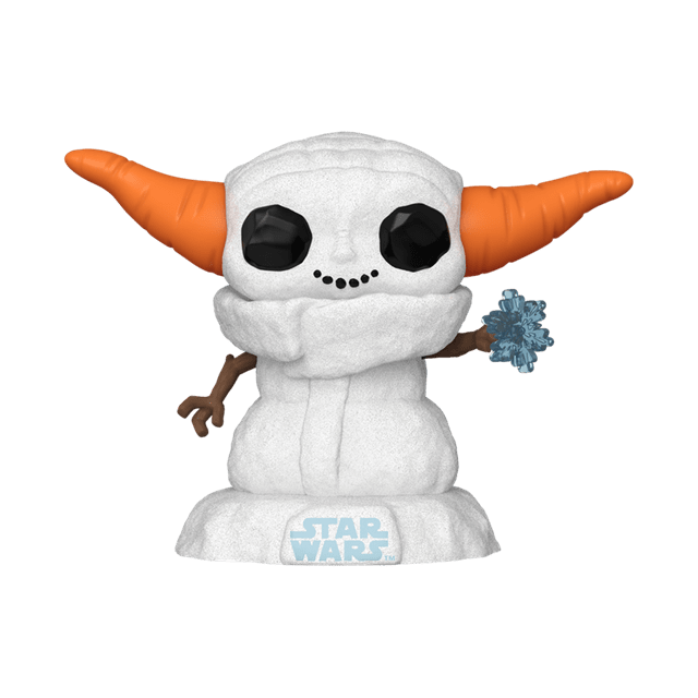 Grogu As Snowman 748 Star Wars Mandalorian Holiday Funko Pop Vinyl - 1