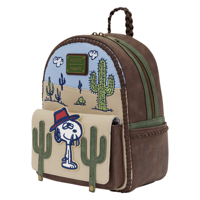 Snoopy Spike Desert Peanuts Loungefly Mini Backpack - 3
