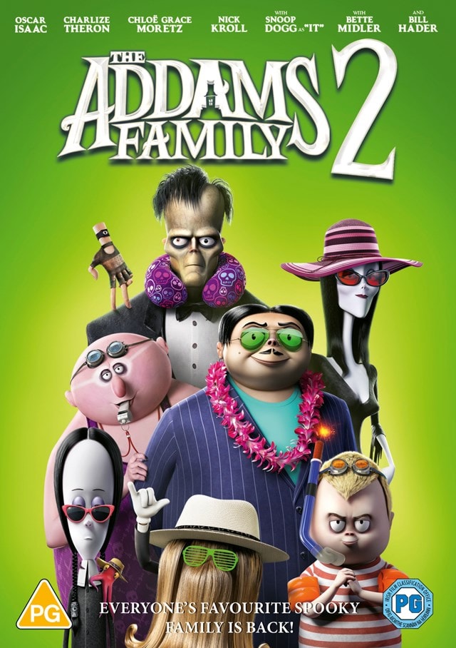 The Addams Family 2 DVD | 2021 Animated Film (Oscar Isaac Movie) | HMV Store