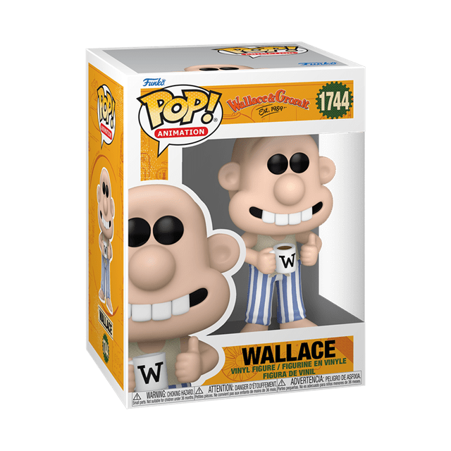 Wallace In Pajamas 1744 Wallace & Gromit Funko Pop Vinyl - 2