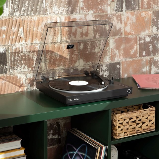 Victrola Automatic Black Bluetooth Turntable - 10