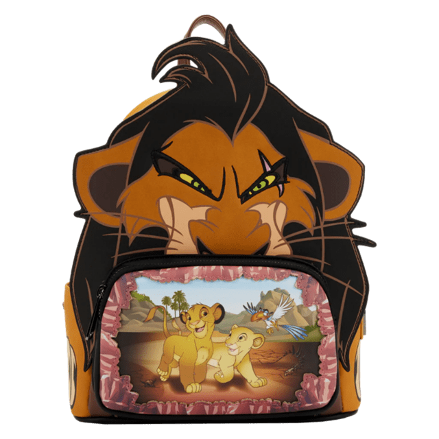 Lion King Villains Scene Scar Mini Loungefly Backpack - 1