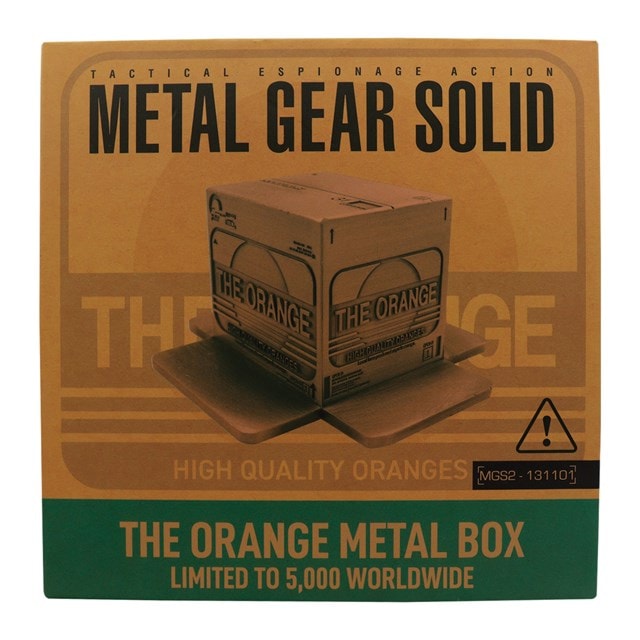 Cardboard Box Metal Gear Solid 2 Metal Replica - 3