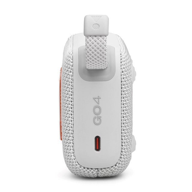 JBL Go 4 White Bluetooth Speaker - 4