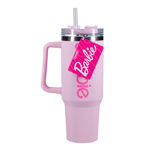 Barbie Travel Cup With Straw - 5