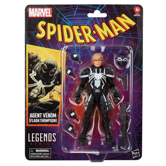 Agent Venom (Flash Thompson) Marvel Legends Series Hasbro Action Figure - 9