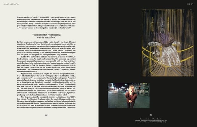 David Lynch: His Work, His World Hardback - 3