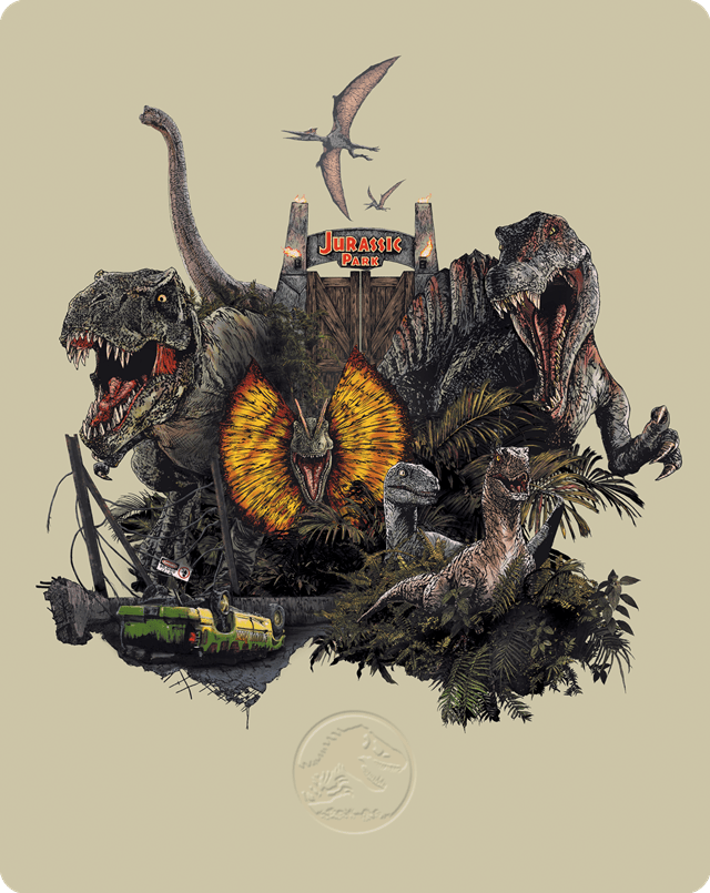 Jurassic Park Trilogy Limited Edition 4K Ultra HD Steelbook - 3