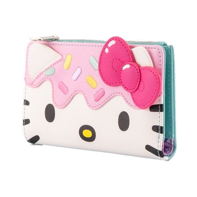 Hello Kitty Cupcake Sanrio Flap Wallet Loungefly - 5