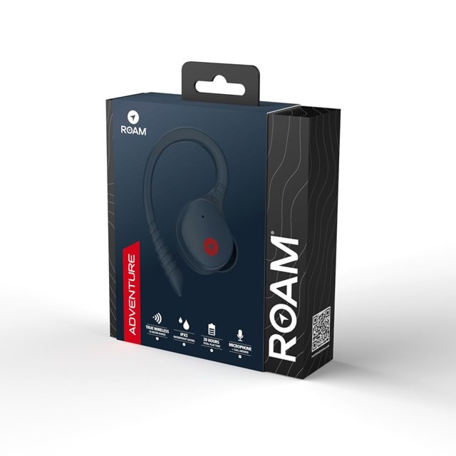 Roam Adventure Thunder Grey Sport True Wireless Bluetooth Earphones - 8