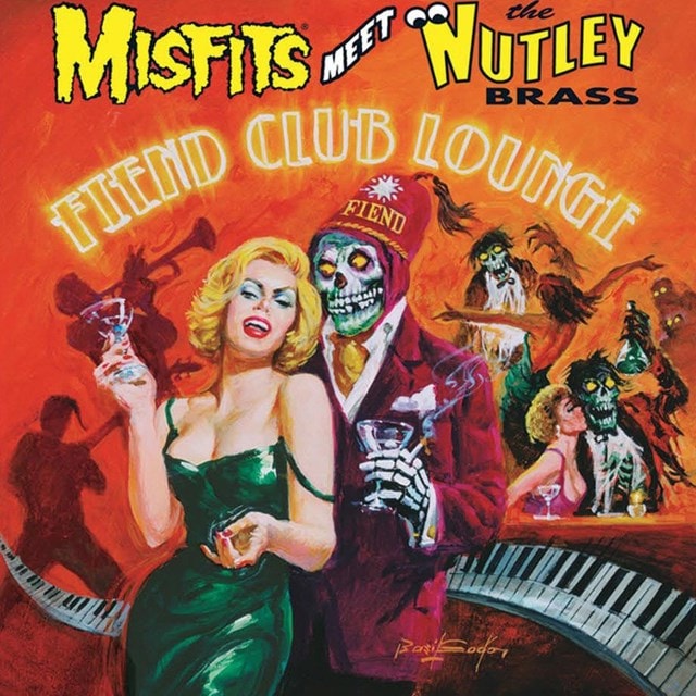 Misfits Meet the Nutley Brass: Fiend Club Lounge - 1