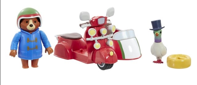 Paddington Bear Bike And Side Car Action Figures - 2