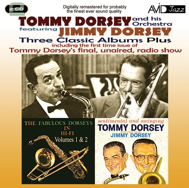 Three Classic Albums Plus: Fabulous Dorseys in Hi-fi, Volumes 1 & 2/Sentimental & Swinging - 1