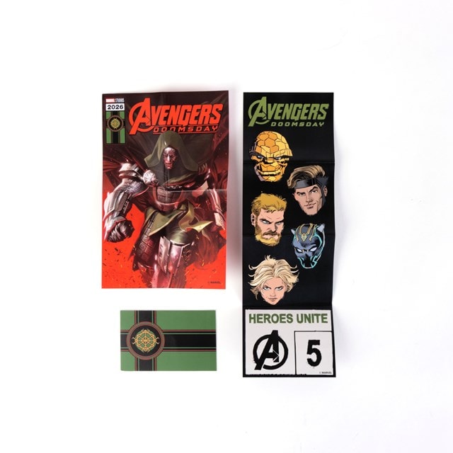 Marvel Avengers Doctor Doom Wallet & Keyring Gift Set - 6