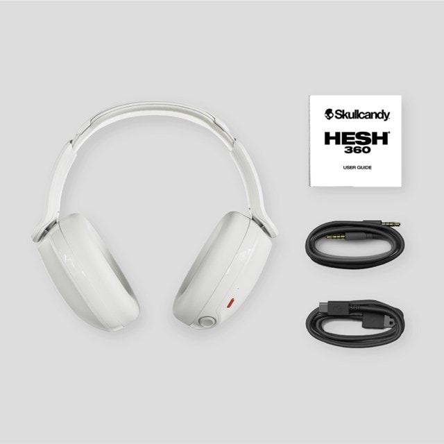 Skullcandy Hesh 360 Bone White Bluetooth Headphones - 6
