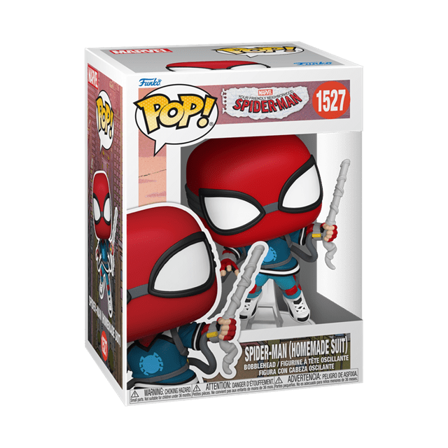 Homemade Suit Spider-Man 1527 Friendly Neighborhood Spider-Man Funko Pop Vinyl - 2
