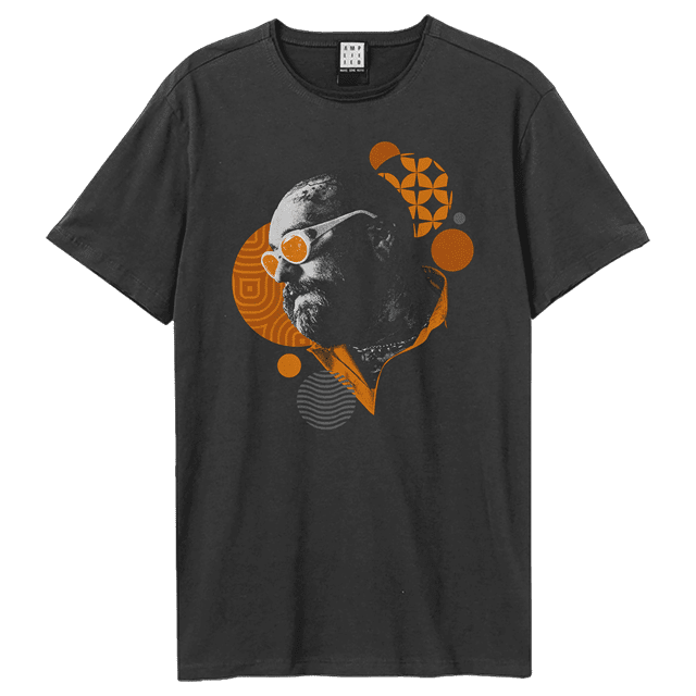 Teddy Swims Pattern Head Charcoal Tee (Small) - 1