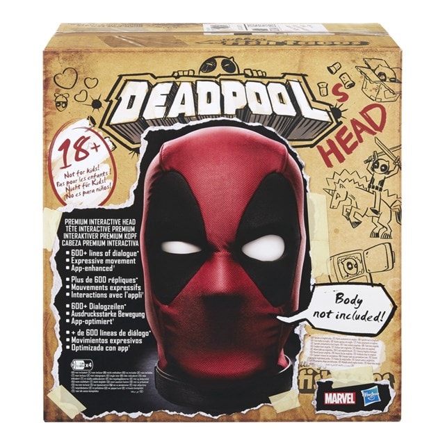 Deadpool Marvel Legends Premium Interactive Electronic Head - 1