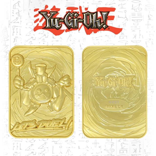 Time Wizard Limited Edition Yu-Gi-Oh! 24K Gold Plated Collectible - 1