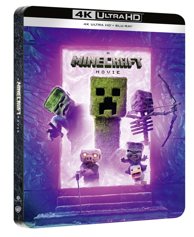 A Minecraft Movie Portal Limited Edition 4K Ultra HD Steelbook - 2
