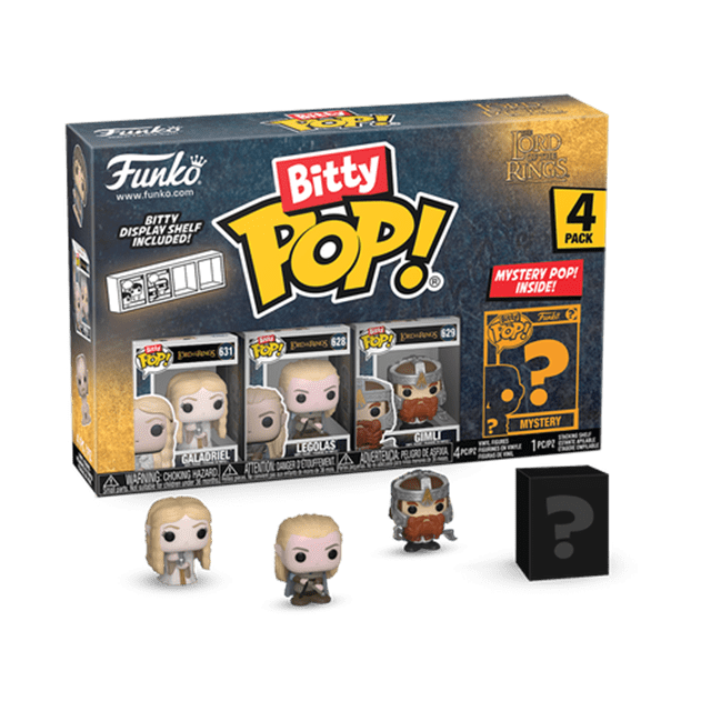 Galadriel Lord Of The Rings Bitty Pop 4 Pack - 1
