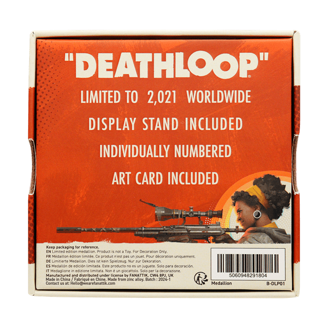Deathloop Limited Edition Trinket Medallion - 6