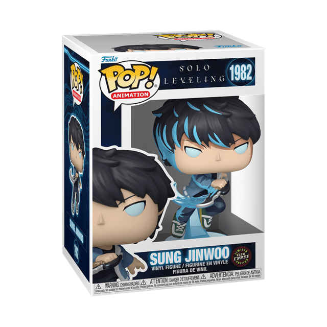 Sung Jinwoo With Chance Of Chase 1982 Solo Leveling Funko Pop Vinyl - 4