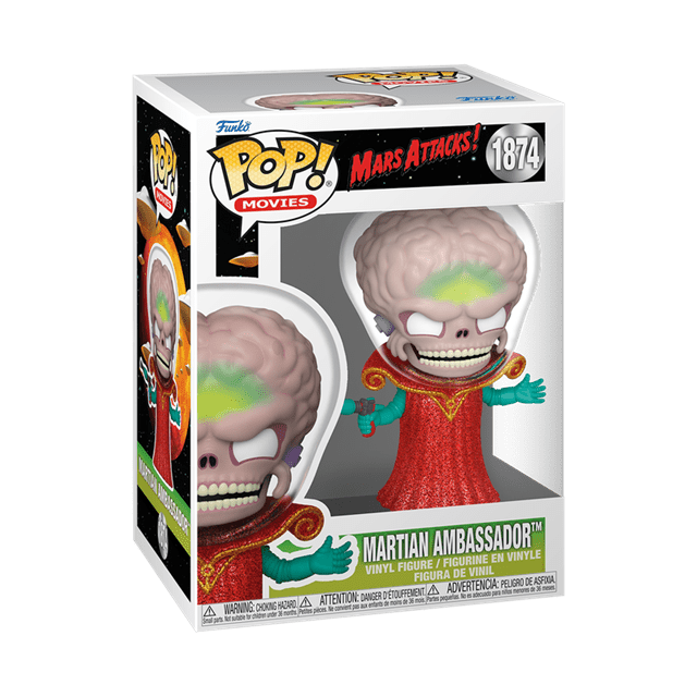 Martian Ambassador 1874 Mars Attacks! Funko Pop Vinyl - 2