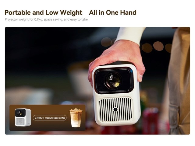 Wanbo Dali 1 1080p Projector with Bluetooth and Wifi - 8