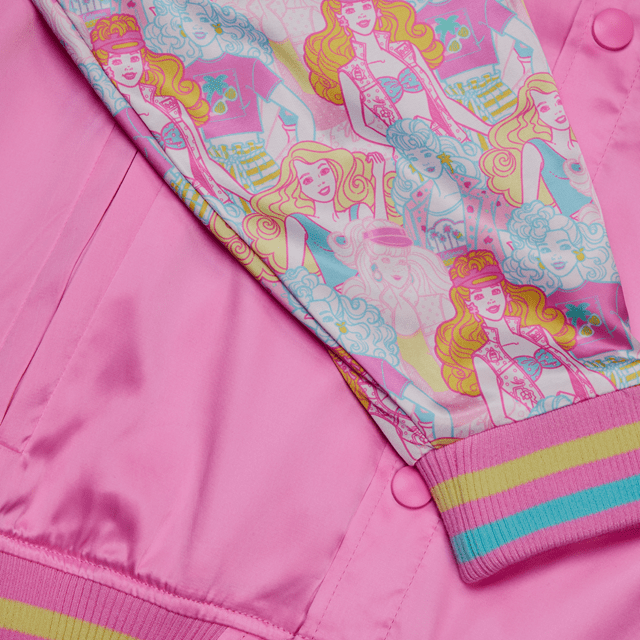 Barbie 65th Anniversary Loungefly Bomber Jacket (Small) - 4