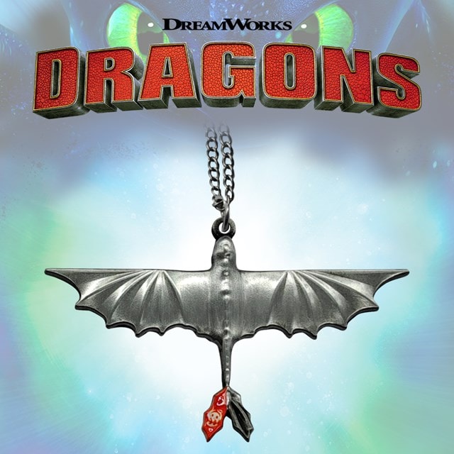Limited Edition Toothless Necklace How To Train Your Dragon Jewellery - 4