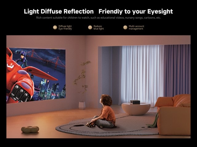 Wanbo X5 Pro-N Smart Projector with Bluetooth and Wi-Fi - 15