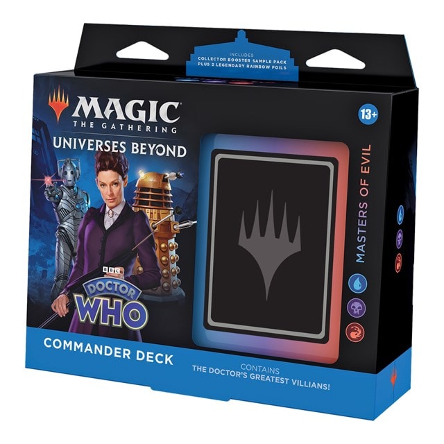 Magic The Gathering Commander Deck Masters Of Evil Doctor Who Trading Cards - 2