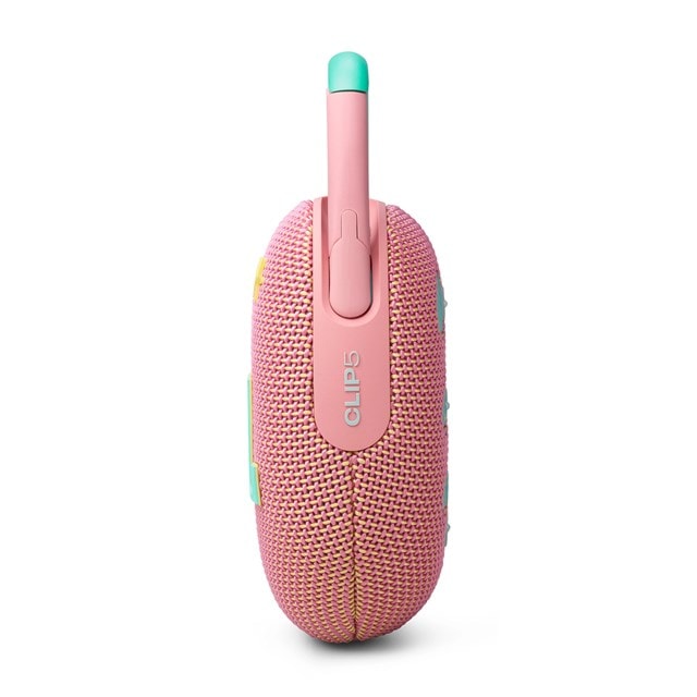 JBL Clip 5 Pink Bluetooth Speaker - 6